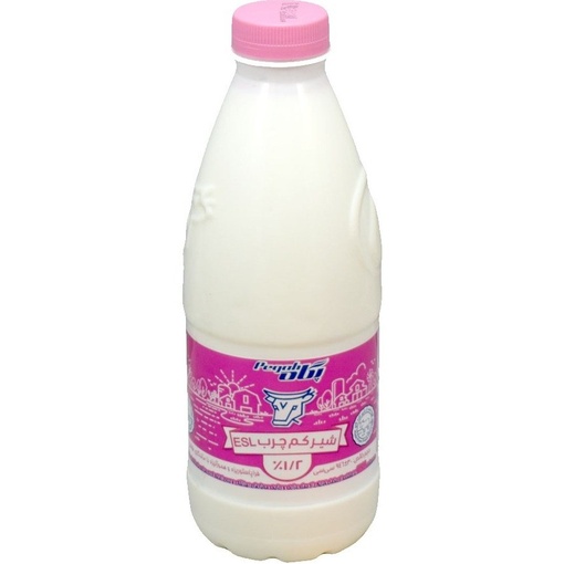 شیر پاستوریزه با ماندگاری بالا (ESL) بطری کم چرب