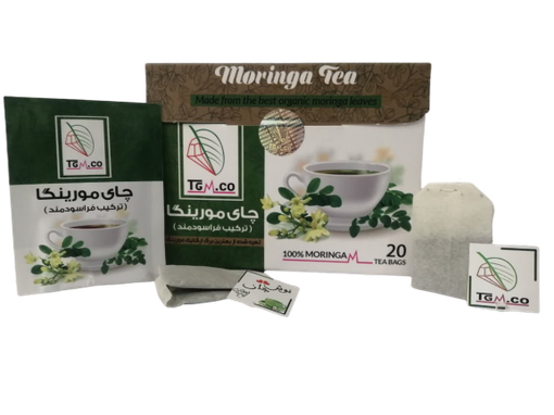 چای فراسودمند مورینگا با طعم گیاهان دارویی معطر